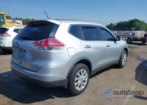 2015 Nissan Rogue S из США, поврежденный, VIN KNMAT2MV6FP568895